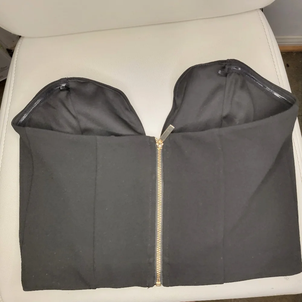 Bustier crop top - Picture 2 of 5